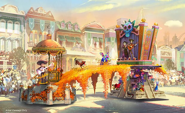 Artist rendering of Parade Float Starring Coco