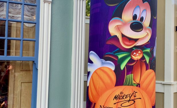 Mickey's Not So Scary Halloween Banner
