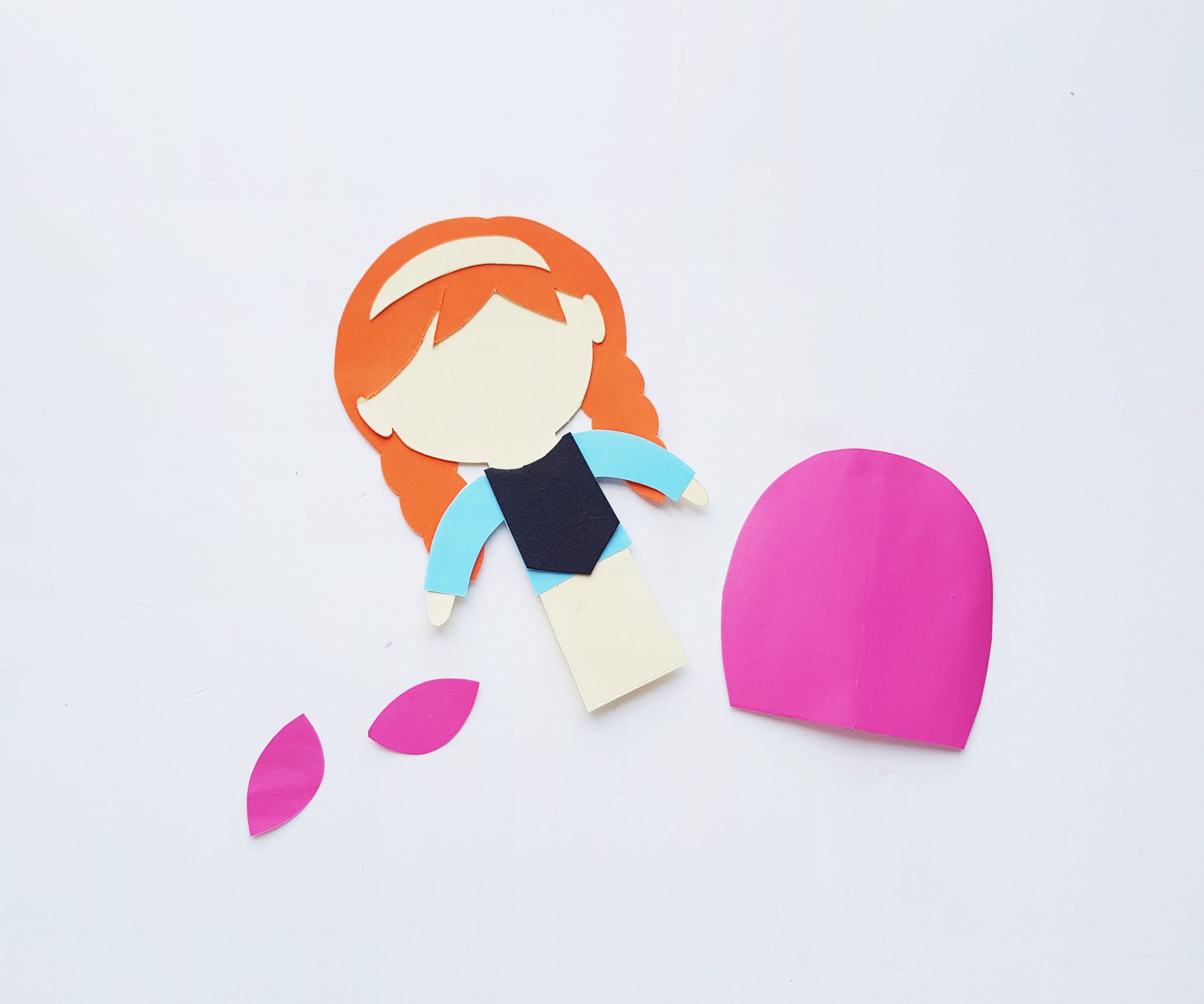 Anna from Frozen Papercraft Doll - Instant Impressions Travel Services
