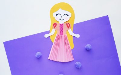Princess Rapunzel Paper Craft